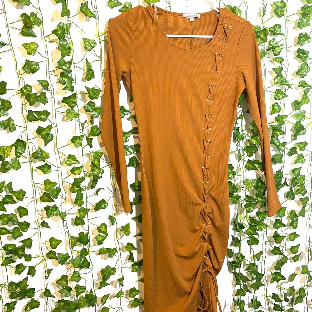 MUSTARD DRESS (Fall season)